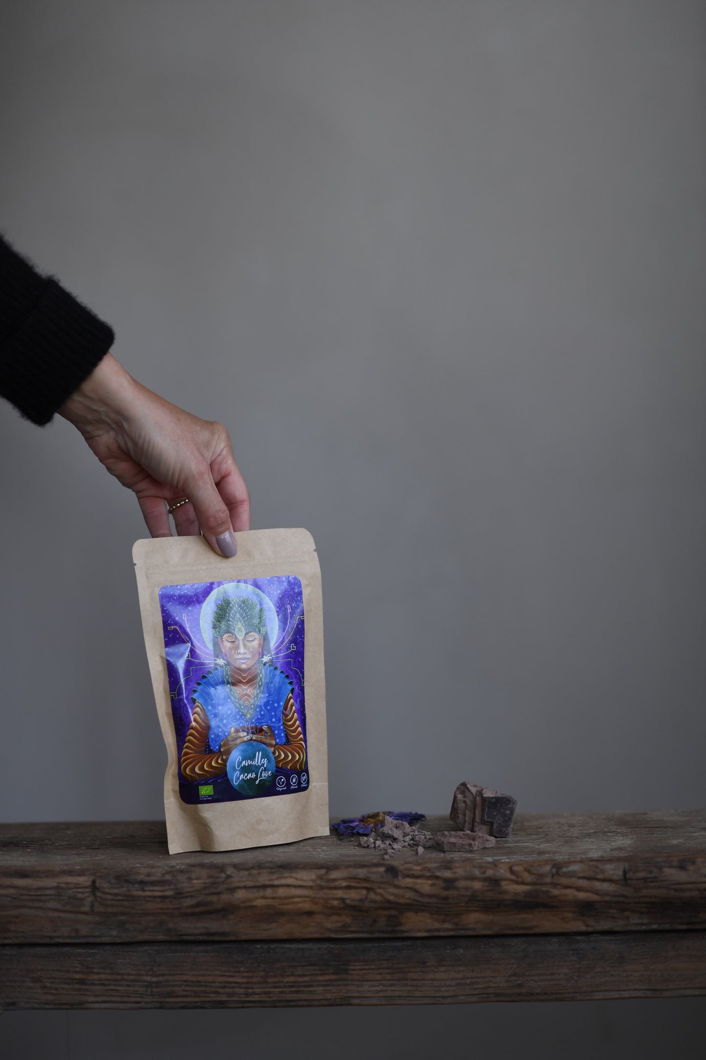 CEREMONIAL CACAO a sensual and luxurious Goddess drink, full of nutrients and herbal medicine. Ceremonial cacao of pure raw chocolate.