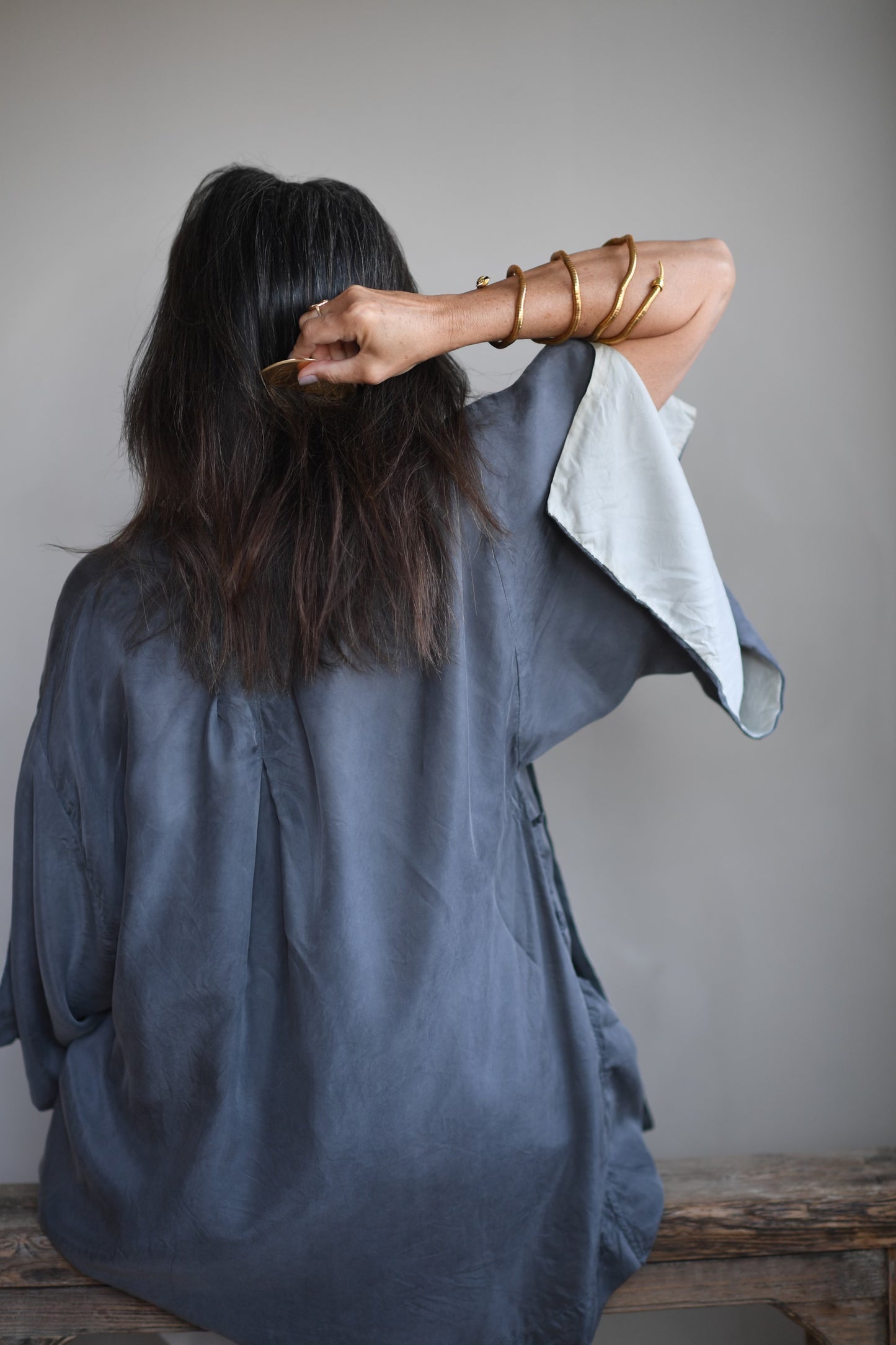 GOLDEN COPPER CROWN CHAKRA COMB