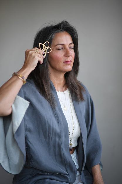 GOLDEN COPPER GUA SHA