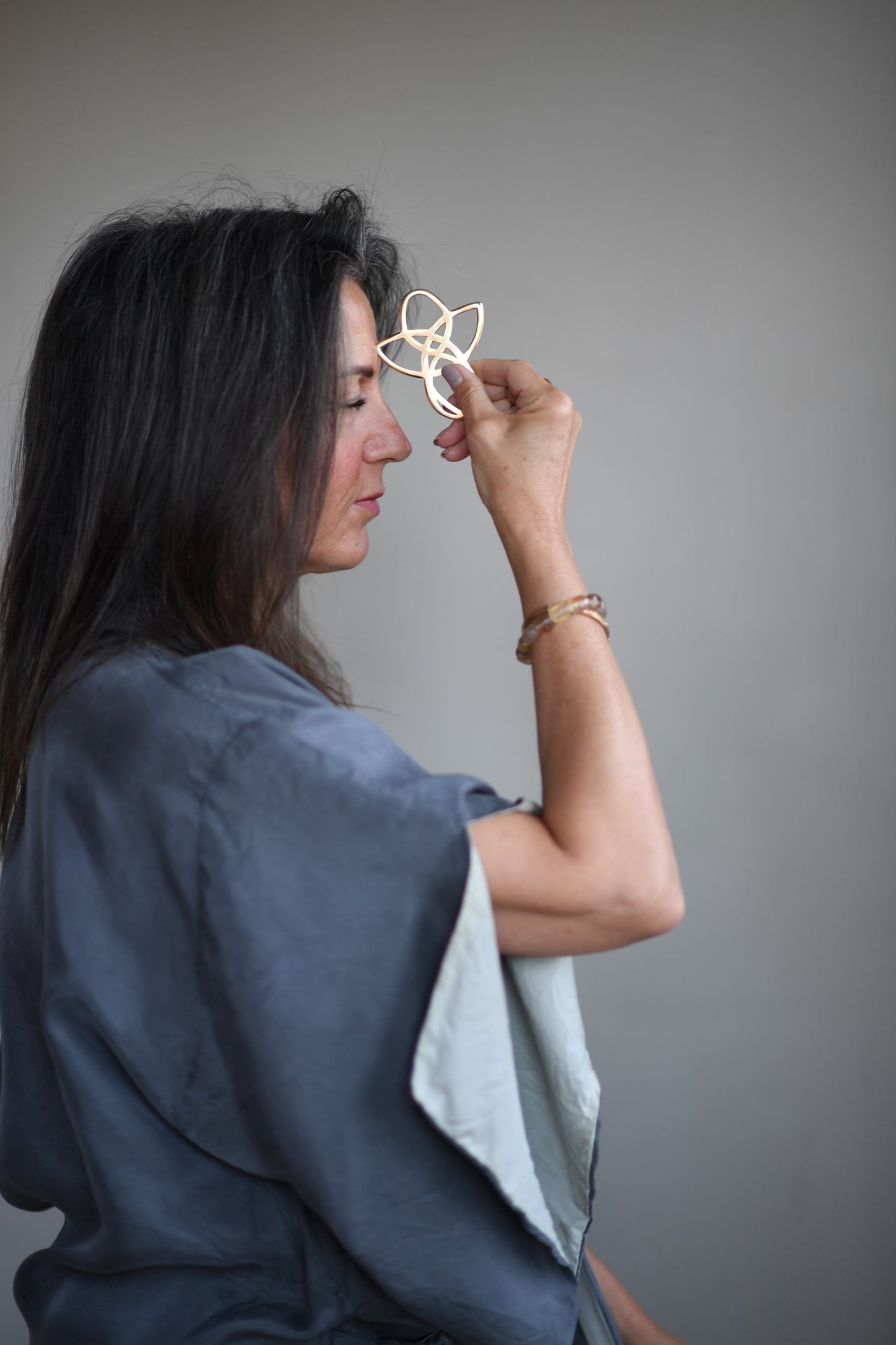 GOLDEN COPPER GUA SHA