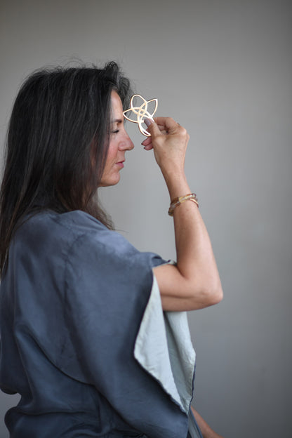 GOLDEN COPPER GUA SHA