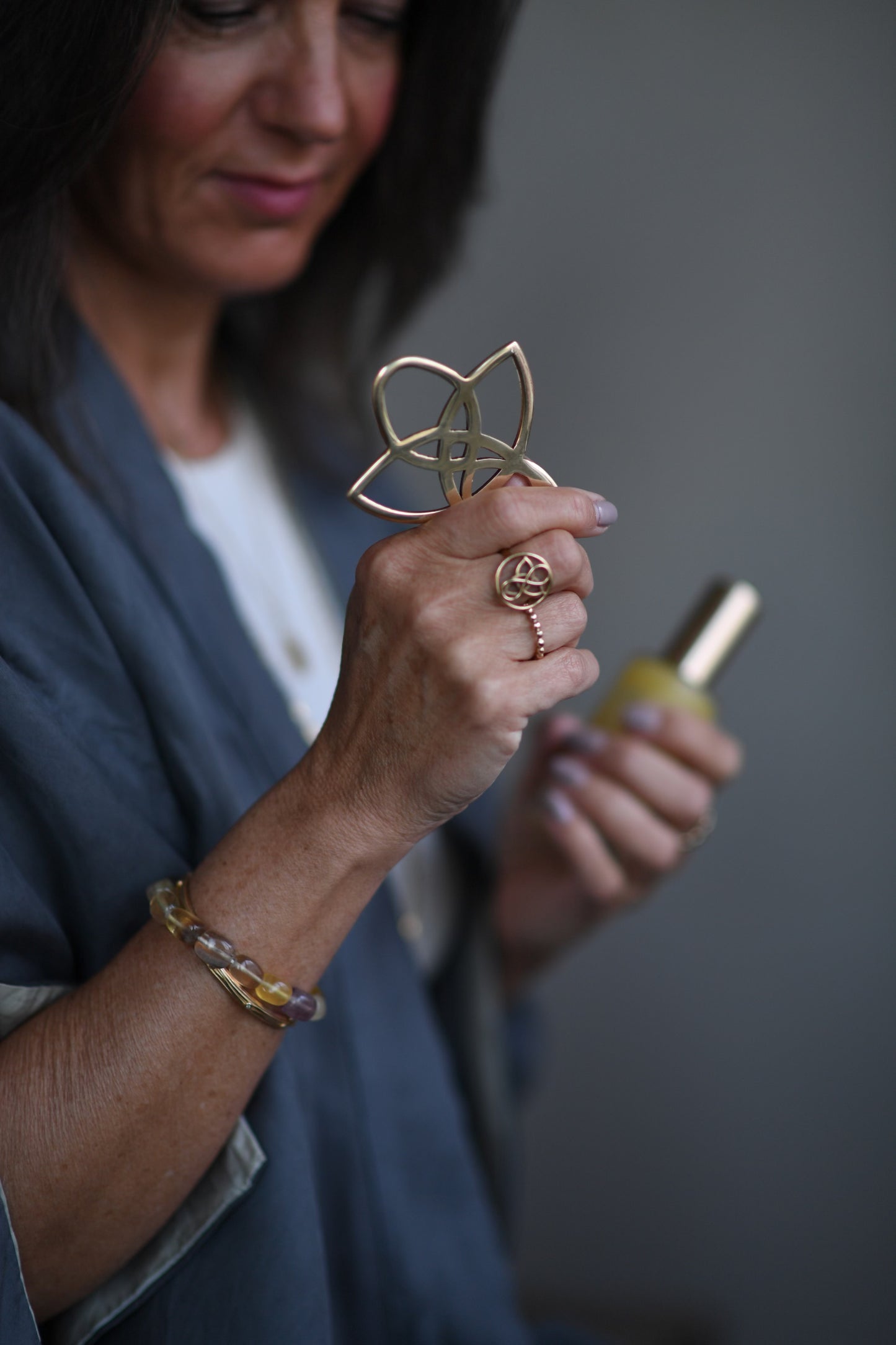 GOLDEN COPPER GUA SHA